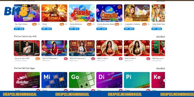 BK8 hợp tác với hơn 40 nhà phát hành game hàng đầu